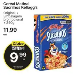Comercial Zaffari Cereal Matinal Sucrilhos Kellogg's oferta