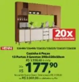 Quero Quero Cozinha 6 Peças oferta