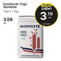 Comercial Zaffari Farinha de trigo nordeste oferta