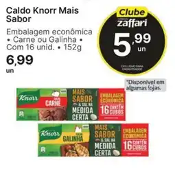 Comercial Zaffari Caldo knorr mais sabor oferta