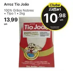 Comercial Zaffari Arroz tio joão oferta