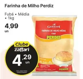 Comercial Zaffari Farinha de Milho Perdiz oferta
