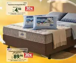 Quero Quero Conjunto Box Casal com Molas oferta