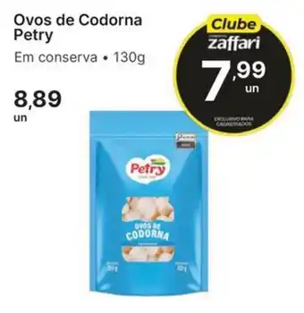 Comercial Zaffari Ovos de codorna petry oferta