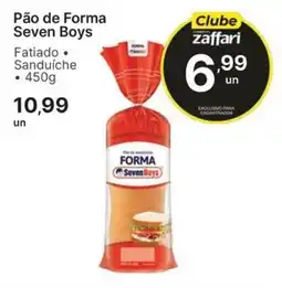 Comercial Zaffari Pão de Forma Seven Boys oferta