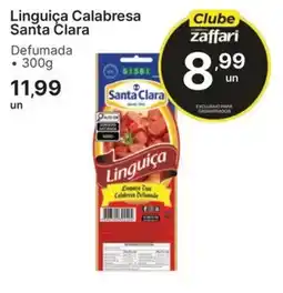 Comercial Zaffari Linguiça Calabresa Santa Clara oferta