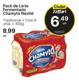 Comercial Zaffari Pack de Leite Fermentado Chamyto Nestlé oferta
