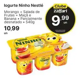 Comercial Zaffari Iogurte ninho nestlé oferta