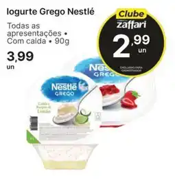 Comercial Zaffari Iogurte grego nestlé oferta