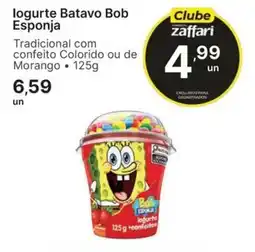 Comercial Zaffari Iogurte BatavO Bob Esponja oferta