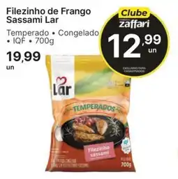 Comercial Zaffari Filezinho de Frango Sassami oferta