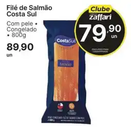 Comercial Zaffari Filé de Salmão Costa Sul oferta