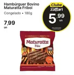 Comercial Zaffari Hambúrguer Bovino Maturatta Friboi oferta