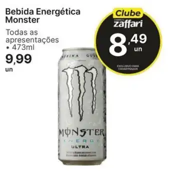 Comercial Zaffari Bebida Energética Monster oferta