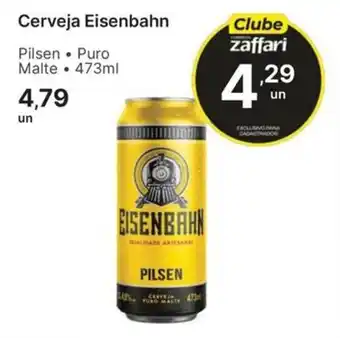 Comercial Zaffari Cerveja eisenbahn oferta