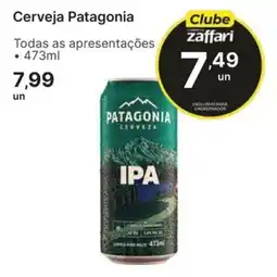 Comercial Zaffari Cerveja Patagonia oferta