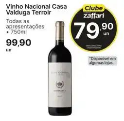 Comercial Zaffari Vinho Nacional Casa Valduga Terroir oferta