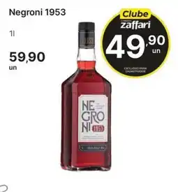 Comercial Zaffari Negroni 1953 oferta