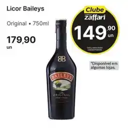 Comercial Zaffari Licor Baileys Original oferta