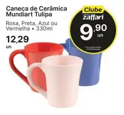 Comercial Zaffari Caneca de Cerâmica Mundiart Tulipa oferta