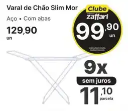 Comercial Zaffari Varal de Chão Slim Mor oferta