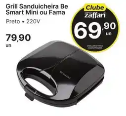 Comercial Zaffari Grill Sanduicheira Be Smart Mini ou Fama oferta