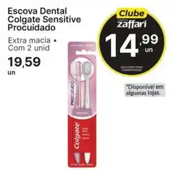 Comercial Zaffari Escova Dental Colgate Sensitive Procuridado oferta