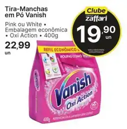 Comercial Zaffari Tira-Manchas em Pó Vanish oferta