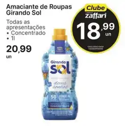 Comercial Zaffari Amaciantede Roupas Girando Sol oferta
