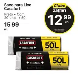 Comercial Zaffari Saco para Lixo Casafort oferta