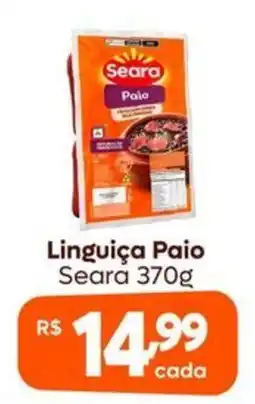 Supermercados Pague Menos Linguiça Paio oferta