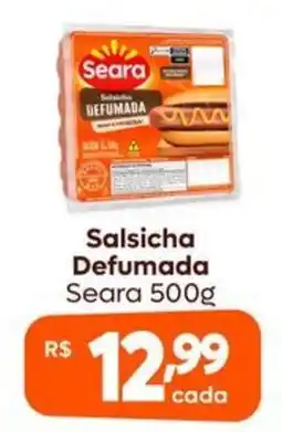 Supermercados Pague Menos Salsicha Defumada oferta