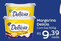 Supermercados Pague Menos Margarina delícia com sal oferta