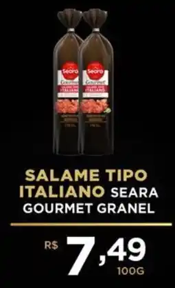 Supermercados Pague Menos Salame tipo italiano seara gourmet granel oferta