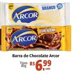 Supermercados Mateus Barra de Chocolate Arcor oferta