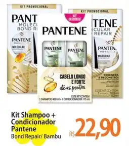 Atacadão Kit Shampoo + Condicionador Pantene oferta