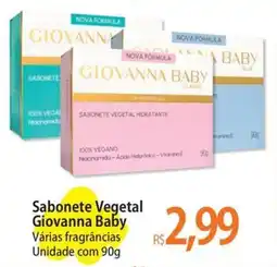 Atacadão Sabonete vegetal giovanna baby oferta