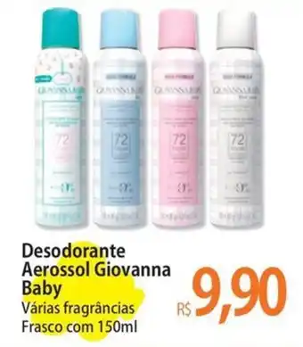 Atacadão Desodorante Aerossol Giovanna Baby oferta