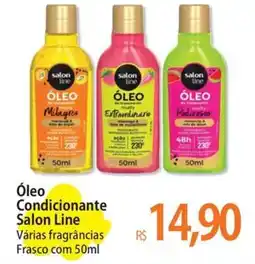 Atacadão Óleo condicionante salon line oferta