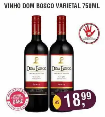 Vinho dom bosco varietal