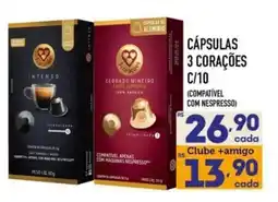 Supermercados Avenida Cápsulas 3 corações oferta