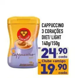 Supermercados Avenida Cappuccino 3 corações oferta
