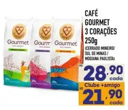 Supermercados Avenida Café gourmet 3 corações oferta
