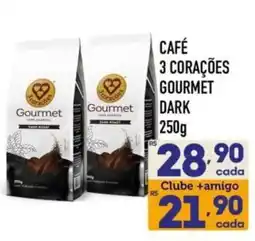 Supermercados Avenida Café 3 corações gourmet dark oferta