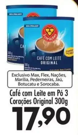 Confiança Supermercados Café com Leite Original oferta