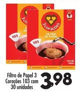 Confiança Supermercados Filtro de Papel 3 Corações 103 oferta