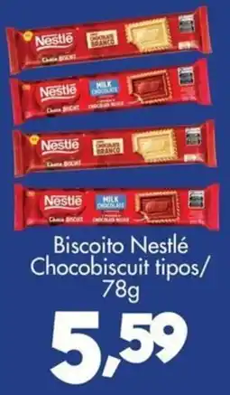 Confiança Supermercados Biscoito Nestlé Chocobiscuit tipos oferta