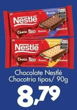 Confiança Supermercados Chocolate nestlé chocotrio tipos oferta