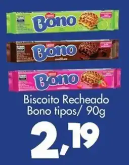 Confiança Supermercados Biscoito recheado bono tipos oferta