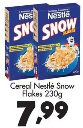 Confiança Supermercados Cereal Nestlé Snow Flakes oferta